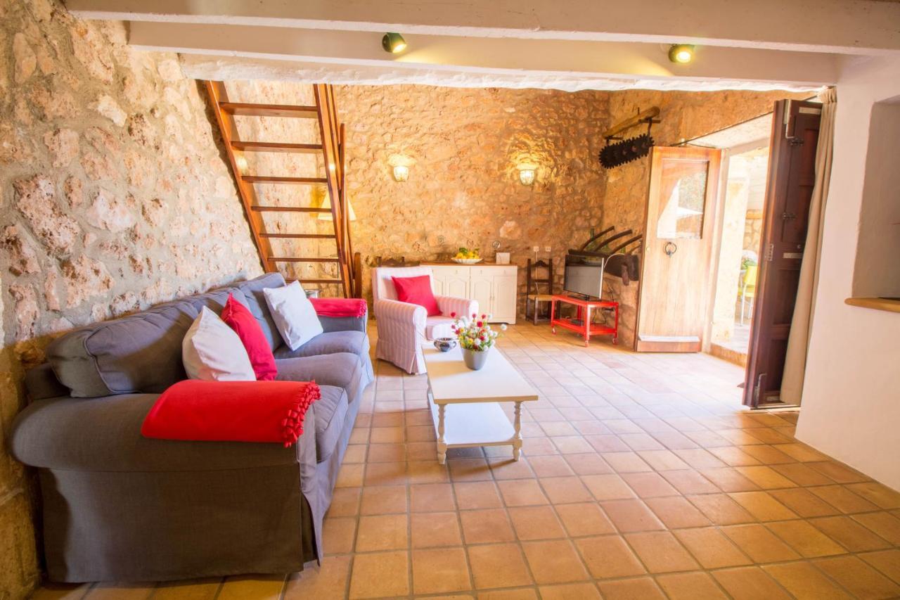Preciosa Finca rustica con A/C y piscina exclusiva Algaida  Esterno foto