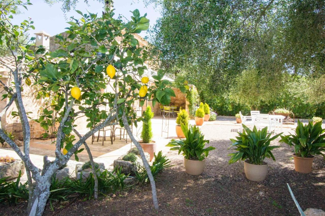 Preciosa Finca rustica con A/C y piscina exclusiva Algaida  Esterno foto