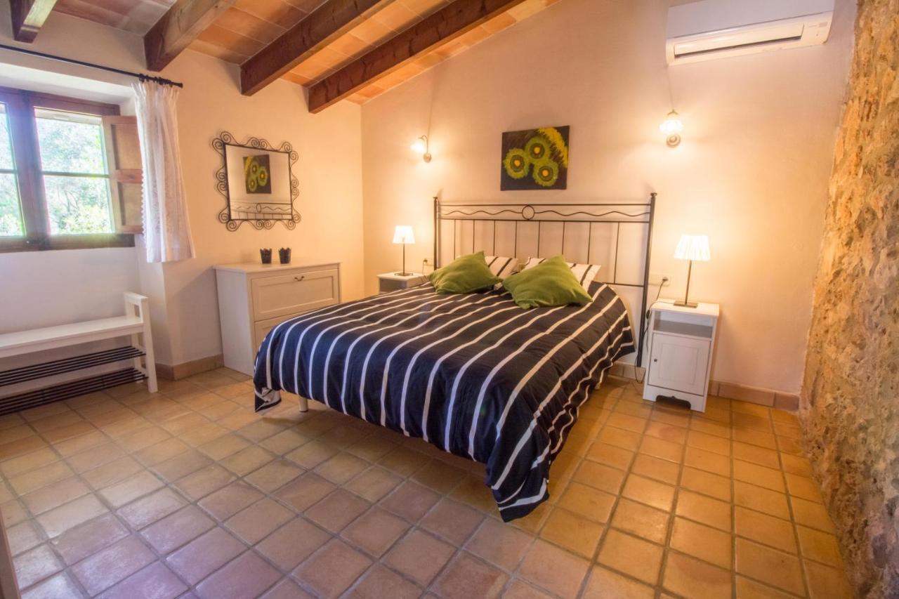 Preciosa Finca rustica con A/C y piscina exclusiva Algaida  Esterno foto